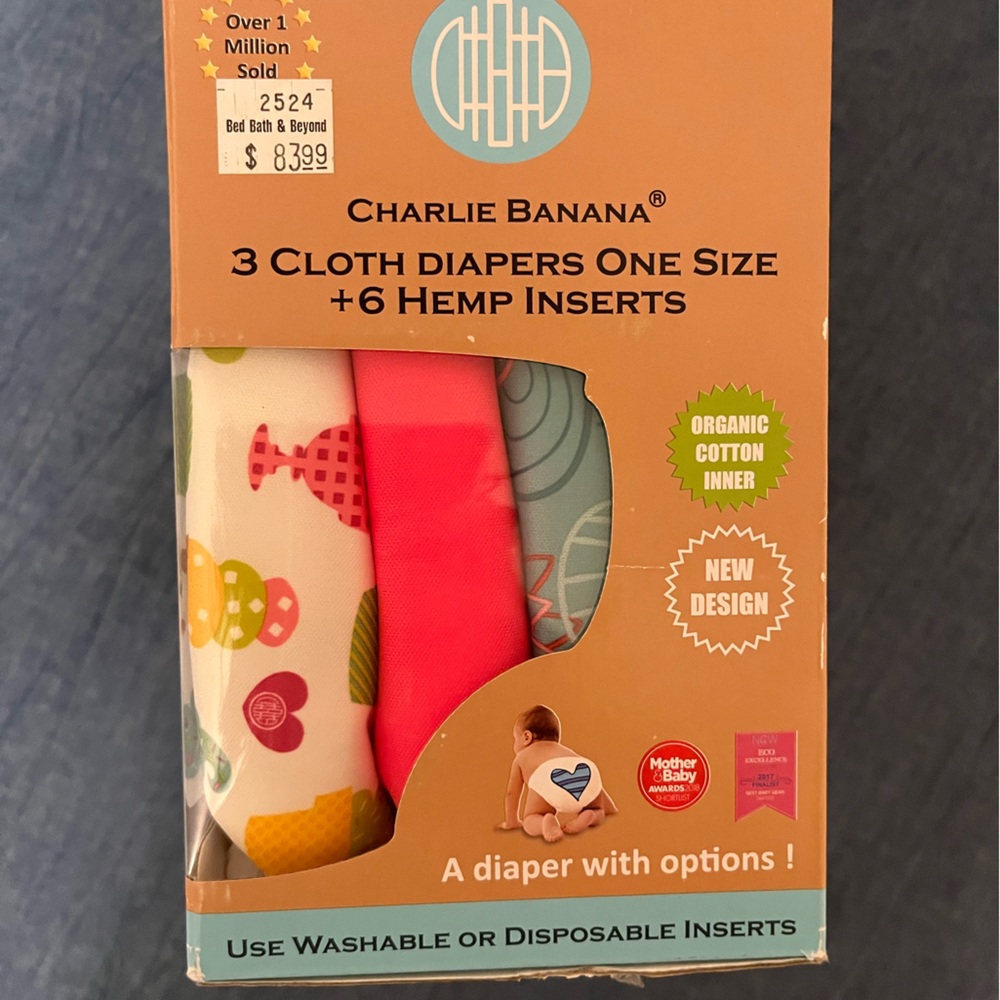 Charlie Banana and Smart Bottoms cloth diaper system